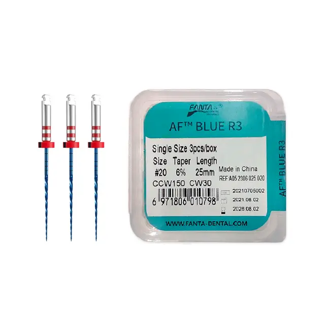 Limas mecanizadas reciprocante AF Blue R3 - #20/06 25MM, FANTA