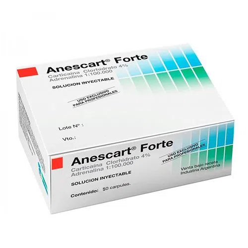 BLISTER ANESCAR X 10 UNIDADES
