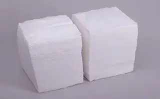 gasa trozada no esteril 10 x 10 cm 1KG