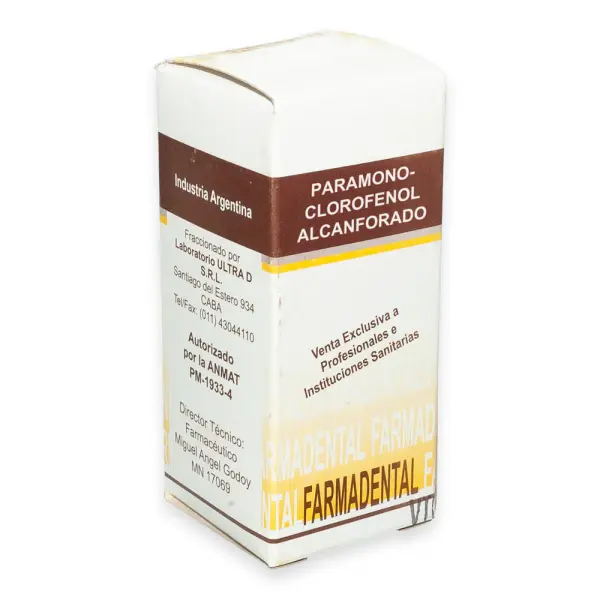 Paramonoclorofenol alcanforado x 10cc , FARMADENTAL