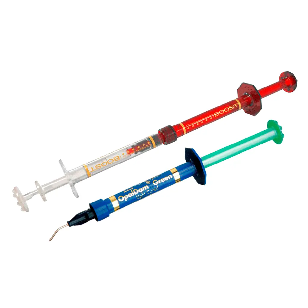 Blanqueamiento OPALESCENCE BOOST + Barrera OPAL DAM GREEN