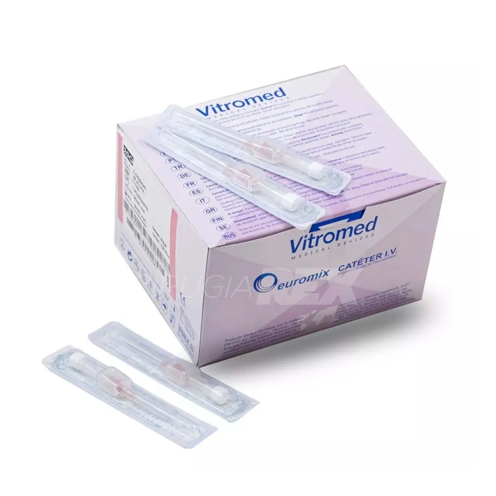 CATETER INTRAVENOSO 18G TEFLON-EUROMIX