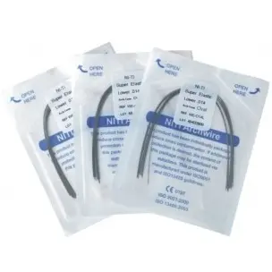 arcos redondos x 10 unidades NITI superiories  (l2)