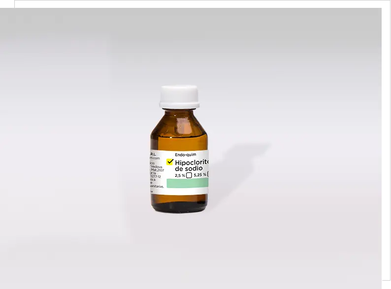 HIPOCLORITO DE SODIO AL 2,5 X 20ML TEDEQUIM 