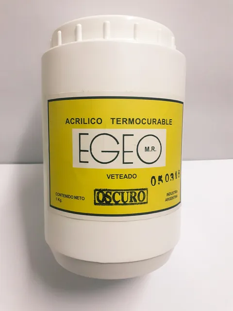 ACRILICO TERMOCURADO VETEADO (OSCURO) 100GR - EGEO